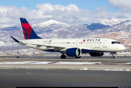 Delta Air Lines, maskapai ternama asal AS. Sumber: Michael Rodeback/www.planespotters.net