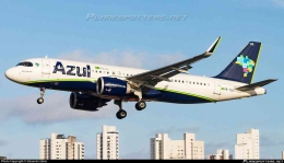 Azul Airlines, jawara tepat waktu dari Brazil. Sumber: Eduardo Sales/www.planespotters.net