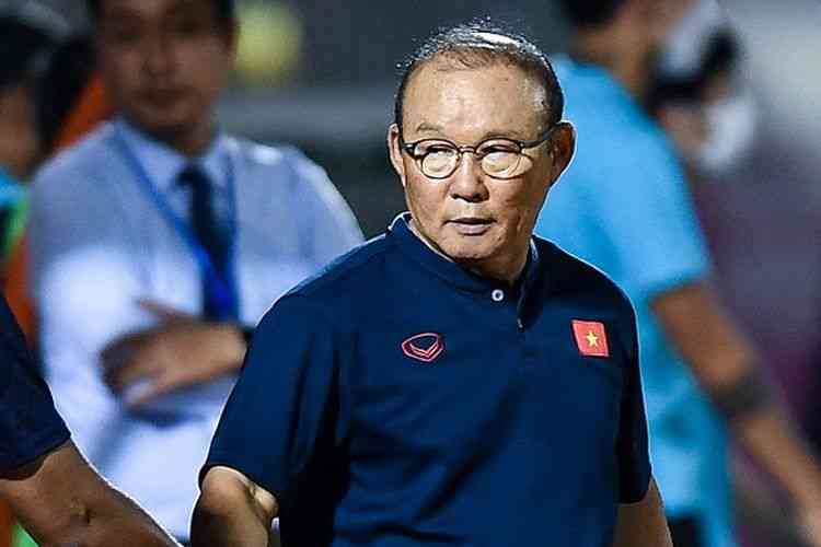 Piala AFF 2022 menjadi turnamen terakhir Park Hang-seo bersama dengan Vietnam. | Sumber: kompas.com