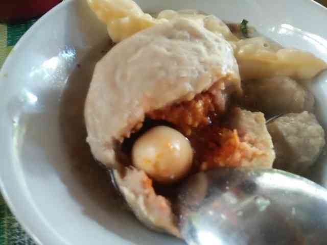 Bakso lava pedas  (Pict: Dokumen pribadi)