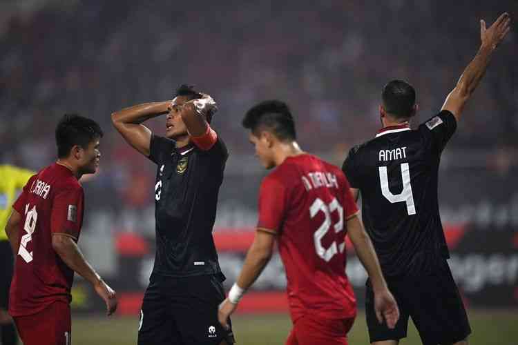 Timnas Kalah leg 2 babak semi final Piala AFF ANTARA FOTO/Aditya Pradana Putra/tomvia Kompas.com