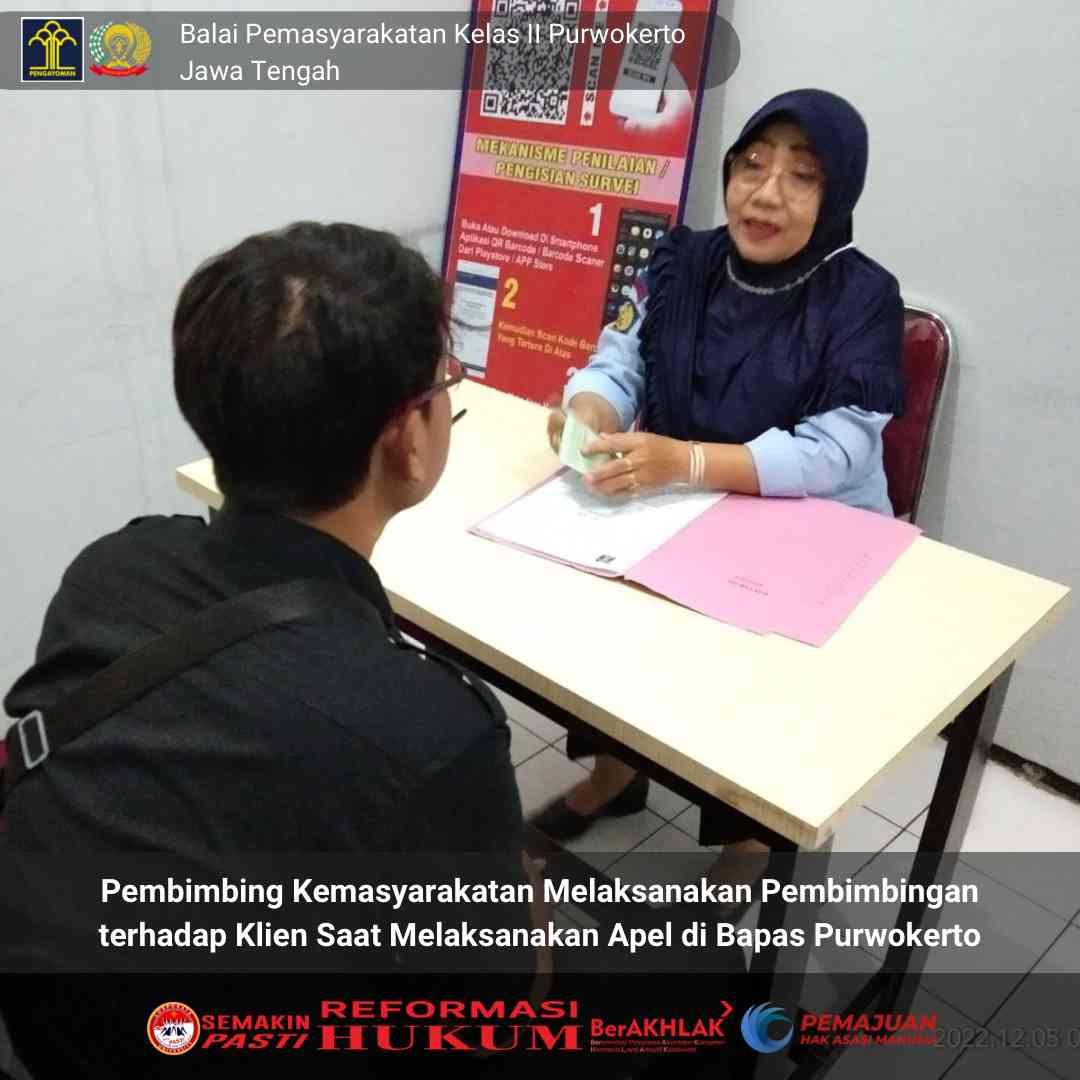 Pembimbing Kemasyarakatan Melaksanakan Pembimbingan Terhadap Klien Saat ...