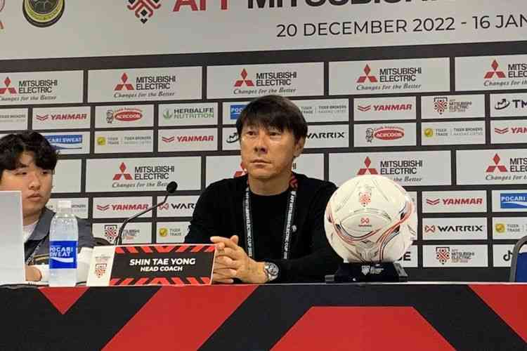 Shin Tae-yong. (Foto: Kompas.com/Ahmad Zilky/via KOMPAS.COM)