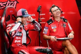 Enea berseragam Merah Pabrikan Ducati, Sumber: MotoGP.com