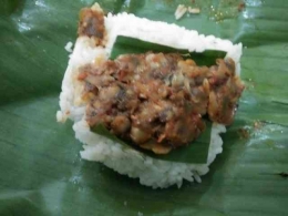 Nasi oseng kerang (Pict: Dokumen Pribadi)
