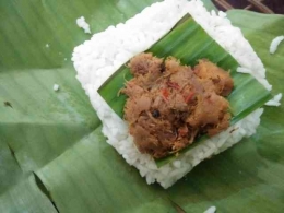 Nasi daging (Pict: Dokumen Pribadi)