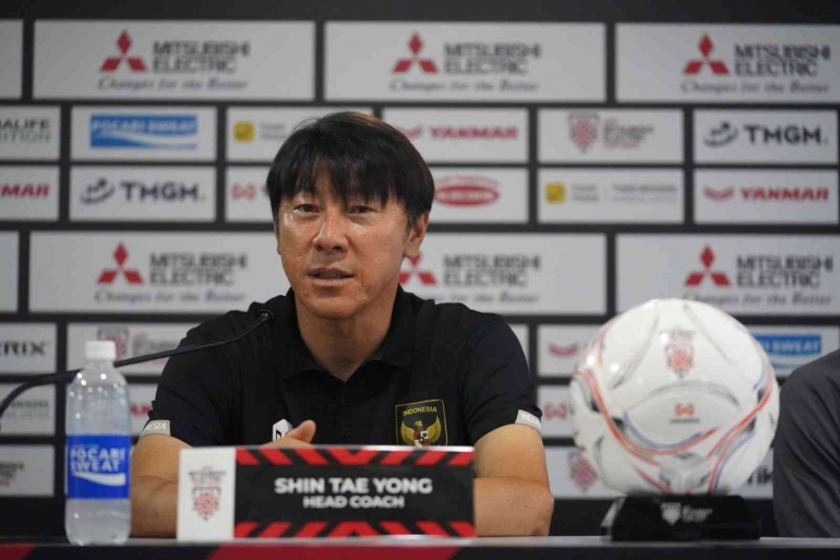 Shin Tae-yong, pelatih Timnas Indonesia (Foto PSSI). 