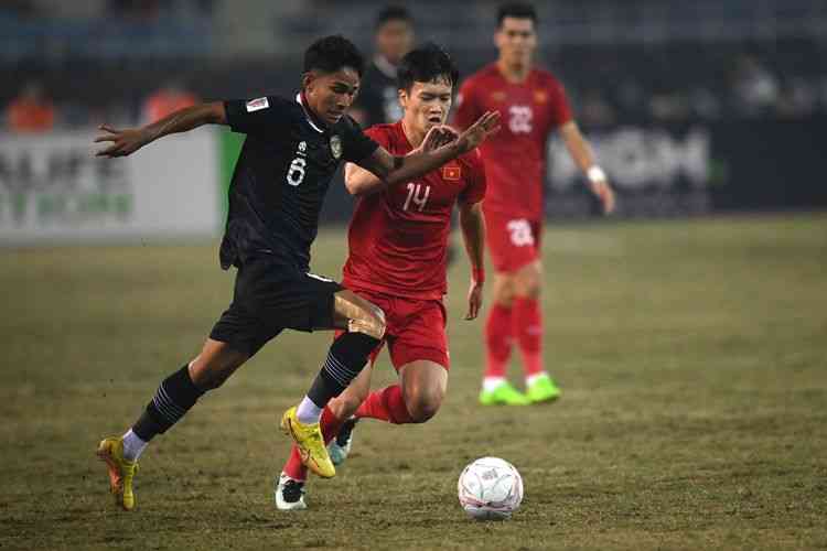 Vietnam akan bertemu Thailand di final piala AFF 2022. Foto: Aditya Pradana Putra via Kompas.com