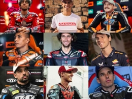 sembilan riders dengan tim baru, Sumber: MotoGP.com