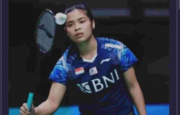 Gregoria melaju ke babak kedua Malaysia Open 2023 (Foto Badminton Indonesia/PBSI) 