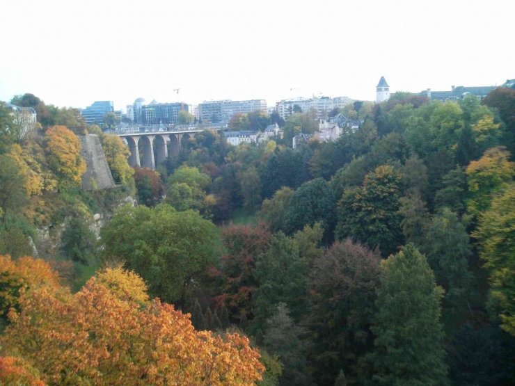 Pemandangan di Kota Luxembourg: Dokpri
