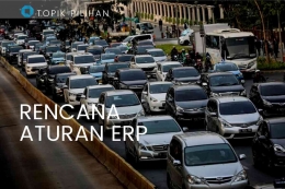 Ilustrasi Kemacetan di jalan Jenderal Sudriman, Jakarta Pusat, Kamis (8/8/2019). (Diolah kompasiana dari foto: KOMPAS.com/GARRY LOTULUNG)