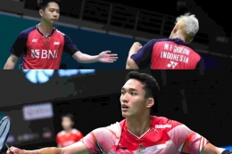 7 Unggulan tersakiti di babak kedua Malaysia Open 2023 (Foto Diolah dari Facebook.com/Badminton Indonesia) 