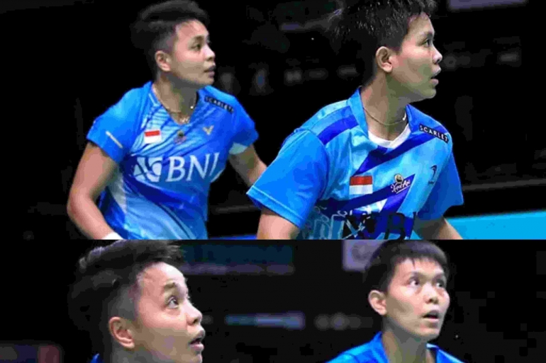 Misi Apri/Fadia mempertahankan gelar Malaysia Open harus diuji (Foto Diolah dari Facebook.com/Badminton Indonesia) 