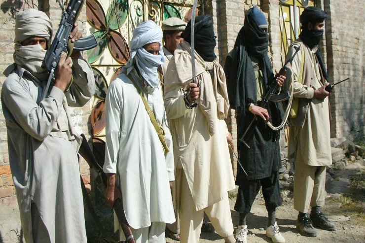 Pejuang Tehreek Taliban Pakistan (TTP) di Pakistan. | Sumber: Reuters via eeradicalization.com 