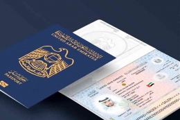 Ilustrasi paspor Uni Emirat Arab. Sumber: UAEICP/ www.thenationalnews.com