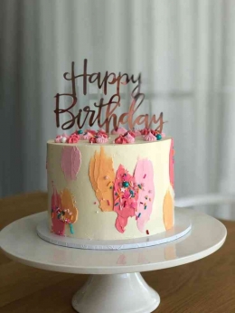 Ilustrasi Birthday Cake (sumber: Pint. Carly Pattet)