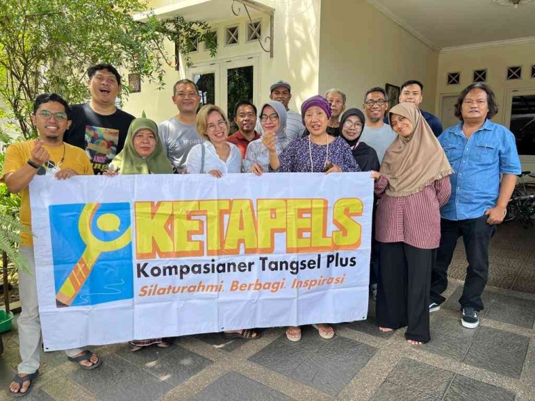 Para peserta silaturahmi Ketapels pada Minggu (15/1/2023) di Karang Tengah, Tangerang: foto dokpri
