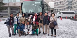 Foto peserta perwakilan dari Indonesia dan penerjemah (Dokpri)