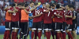 Timnas Albania di masa lalu kala kualifikasi Euro 2016. Foto: LOIC VENANCE/AFP dipublikasikan kompas.com