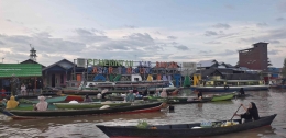 Dermaga pasar terapung Lok Baintan | Dokumentasi Pribadi