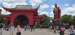 Gerbang Selatan dan Laksamana Cheng Ho (Dokumentasi pribadi) 