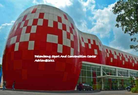 Palembang Sport And Convensition Center (PSCC) yang akan digunakan sebagai ajang terakhir seri Palembang Proliga 2023(foto: detik travel.com)