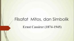 Ernst Cassirer (1874-1945)/dokpri