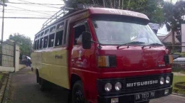 Pownis, oto bus penumpang di Bangka, yang kini sudah jarang ditemui (BangkaPos.com)
