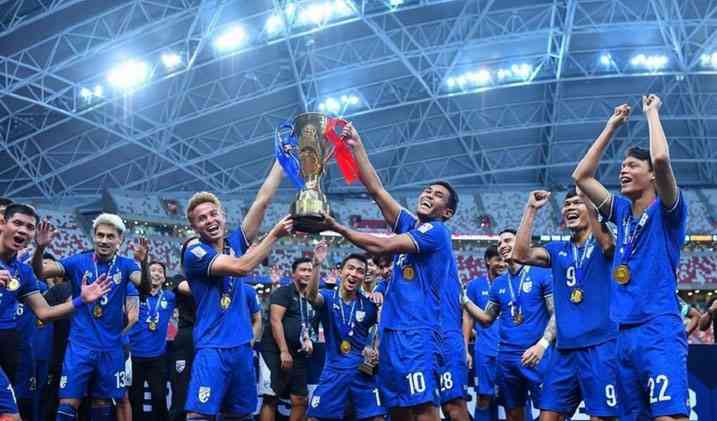 Thailand tujuh kali juara Piala AFF 2022 (Foto Instagram/@changsuek)