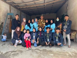 KKN 29 Unej membantu Posyandu Dusun Kedung Sumur, Jambearum, Puger (Dok. pribadi)