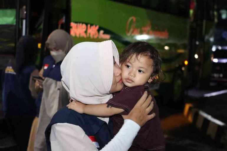 Kisah Relawan KKN UMP: Rela Tinggalkan Anak ke Cianjur/dokpri