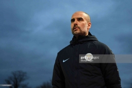  Man City's Manager, Pep Guardiola(Photo by Michael Regan via Getty Images)
