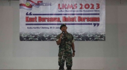 Pelatih LKMS dari TNI AD/Dokpri