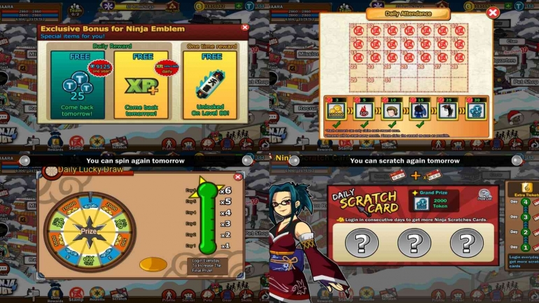 Bonus Harian untuk Premium & Free User