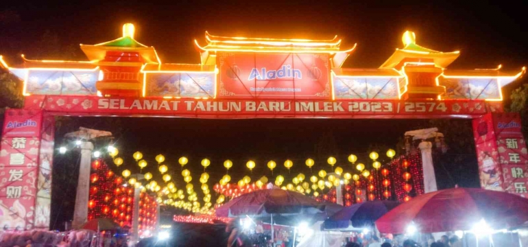 Ornamen Imlek di Kota Surakarta. Dokpri