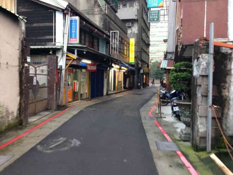 Jalan Sepi di Pusat Kota Taipei: Dokpri
