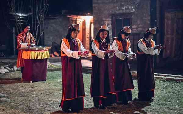 Salah satu acara tahun Baru (Losar) atau imleknya Bhutan | Foto: Daily Bhutan. 