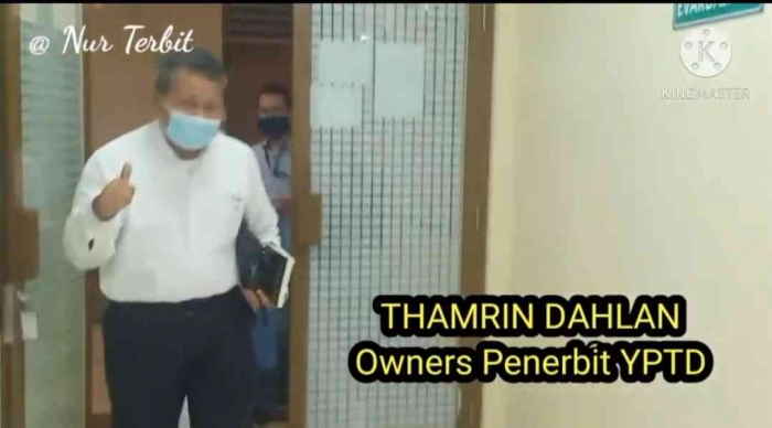 Thamrin Dahlan, Bos YPTD (foto Nur Terbit)