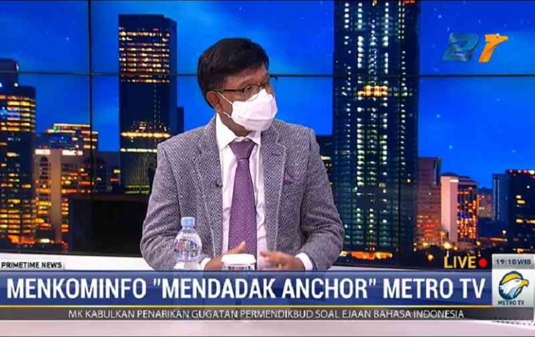 Ilustrasi tayangan Metro TV|dok. infopublik.id