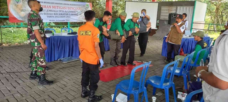 Pelatihan Mitigasi Bencana Kepada LINMAS Desa Bedali Kecamatan Lawang