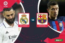 Rivalitas Barcelona dan Real Madrid (foto: Bola.net) 
