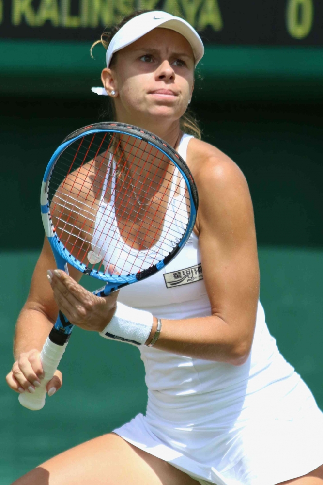 Petenis Polandia Magda Linette singkirkan Caroline Garcia untu merebut tike QF Australia Terbuka Pertamanya. Sumber foto : es.m.wikipedia.org