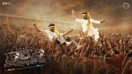 Teaser adegan RRR, film Telugu yang sering disebut Bollywood belakangan ini/instagram.com/@rrrmovie