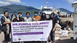 ARMY NTT saat laksanakan kegiatan sosial di NTT/Foto: Pos Kupang