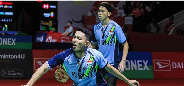 Hasil Pertandingan Hari Pertama Indonesia Masters 2023 (Foto Facebook.com/Badminton Indonesia) 