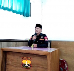 Ketua Senkom Mitra Polri Lampung Tengah, Sudiro, S.Pd.I,/dokpri