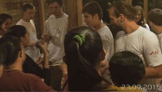 Murid tamu dari Swiss (Dokpri)