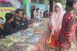 bazar siswa. Dokpri