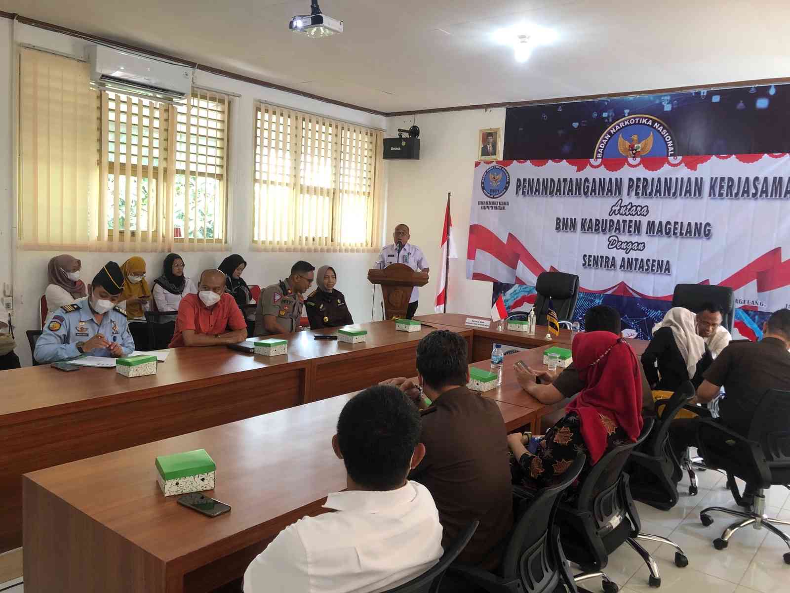 Lapas Magelang Hadiri Perjanjian Kerja Sama BNNK Magelang Dengan ...